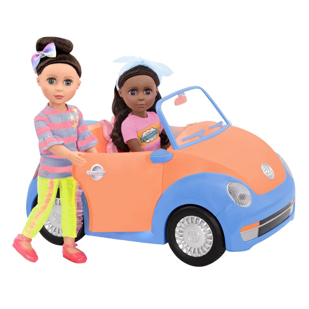 Glitter Girls GG57066Z Battat-Convertible Car for 35.6 cm (14-inch) Dolls-Toys, Clothes & Accessories for Girls 3-Year-Old & Up