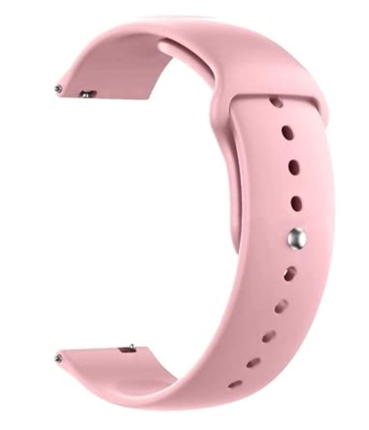 حزام سيليكون ناعم 20 مم لسامسونج جالاكسي ووتش 4 40/42/44/46 - وردي