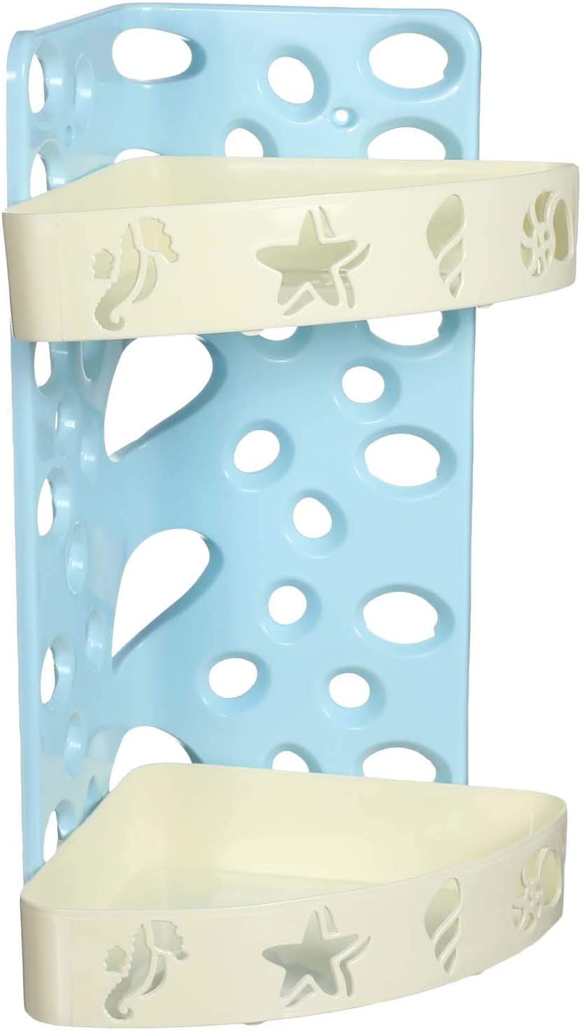 حامل مستلزمات الحمام من إلياسين أداة عملية وملونة لتنظيم أساسيات الحمام مثل فرش الأسنان، معجون الأسنان، الأمشاط، وغيرها من الأدوات الصغيرة. 