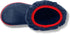 Crocs Boys Boots Navy Red Waterproof