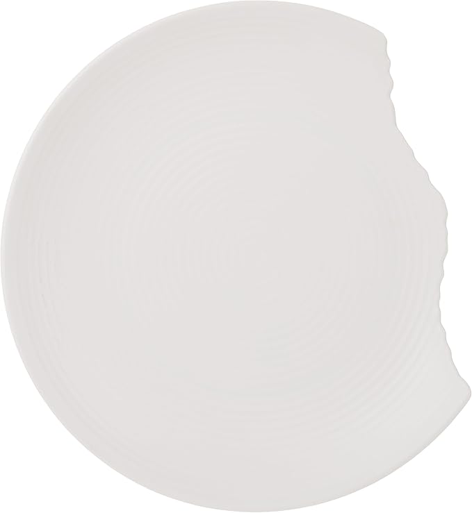 Servewell Mlamine Dinner Plate,White  Lightweight and easy to handle