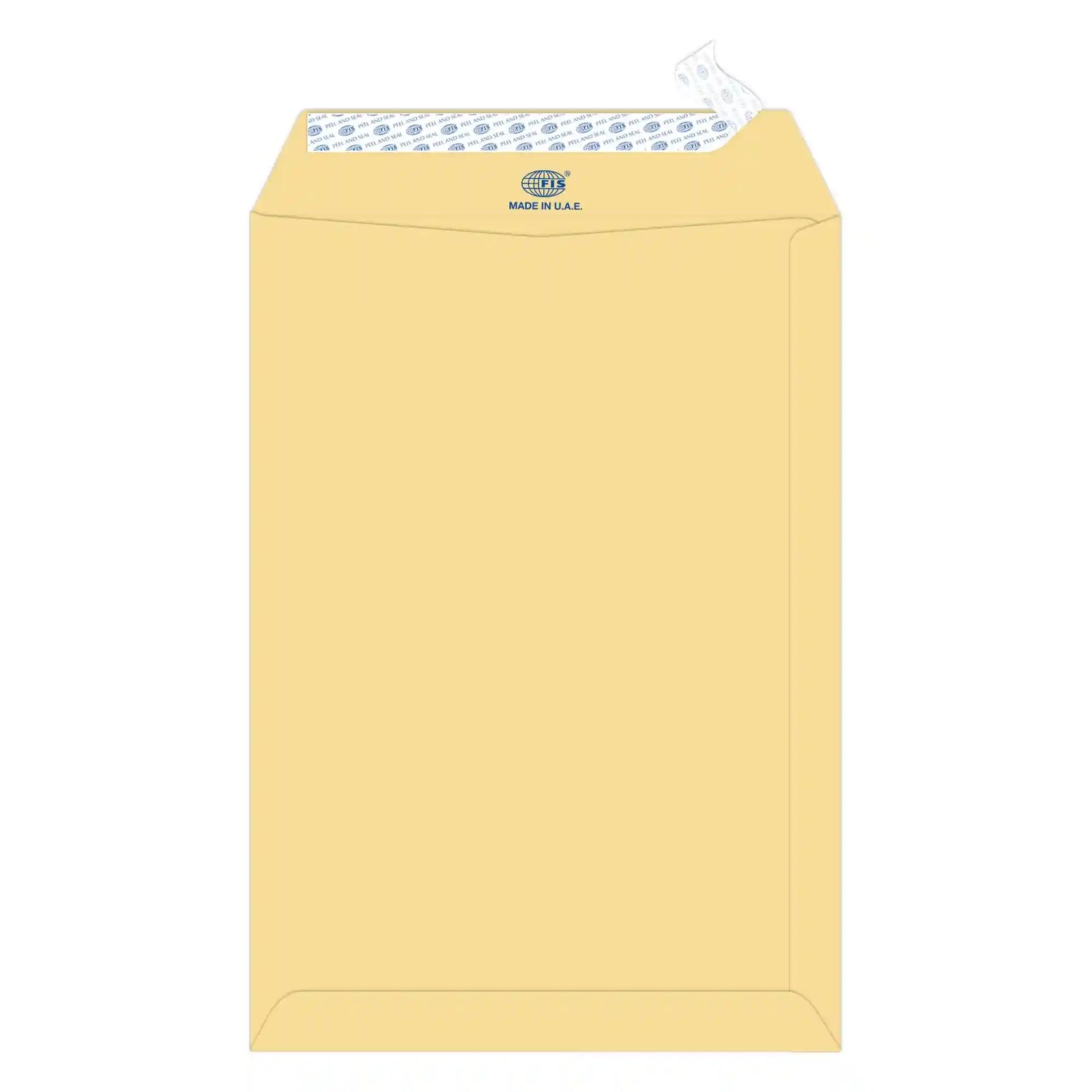 FIS  Peel and Seal Manila Envelopes 50-Pack, 9-Inch x 6-Inch Size