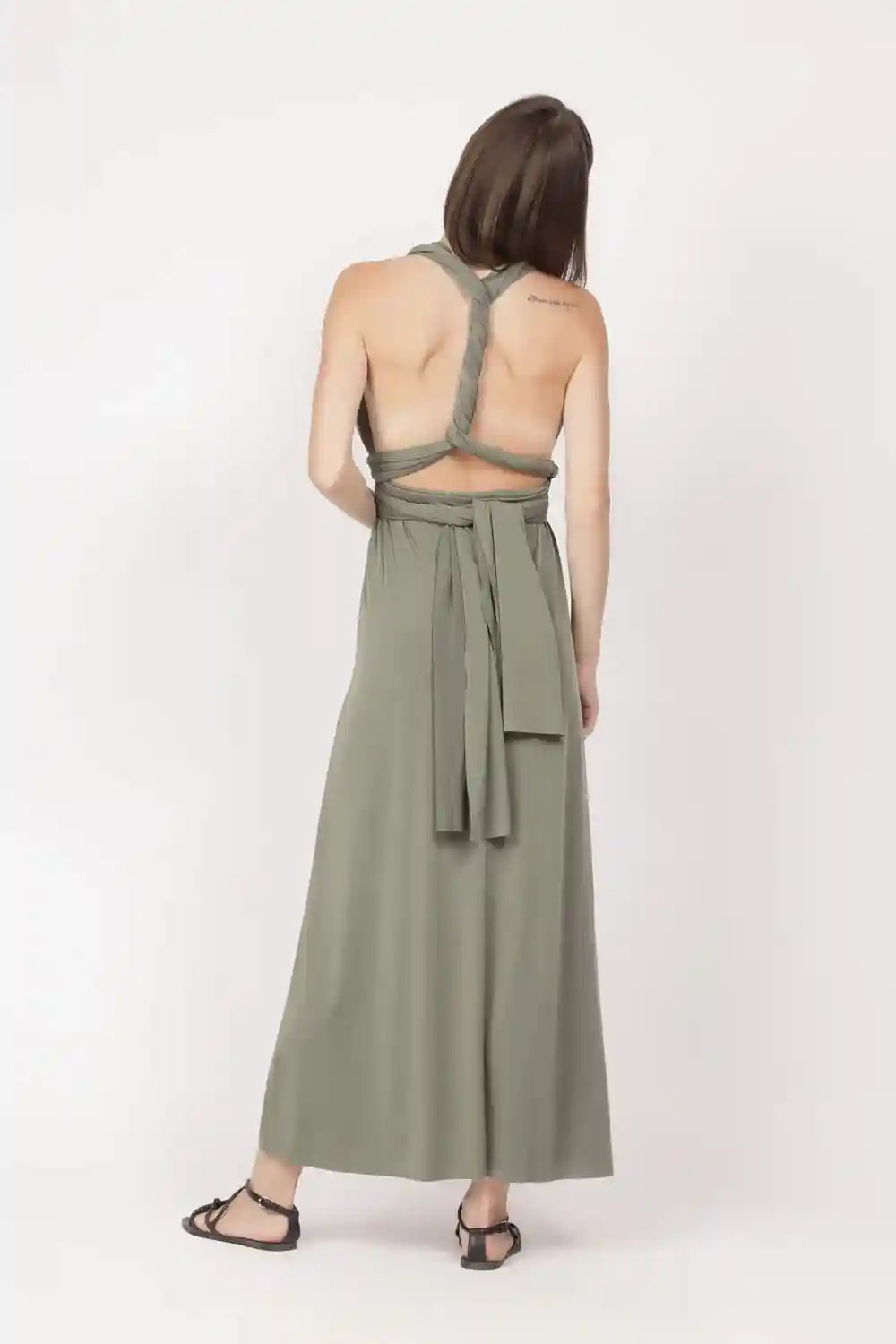 EEZEEY womens Multi Ways Casual Plain Dress Multi Ways Casual Plain Dress - Safqqa Egypt