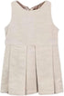 Concrete Girls’ Sleeveless Flannel Dress with Pleats - Model C523DR7-W23-14P-1016