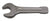 Bahco Open End Slogging Wrench, Silver, Metric 133Sgm-75