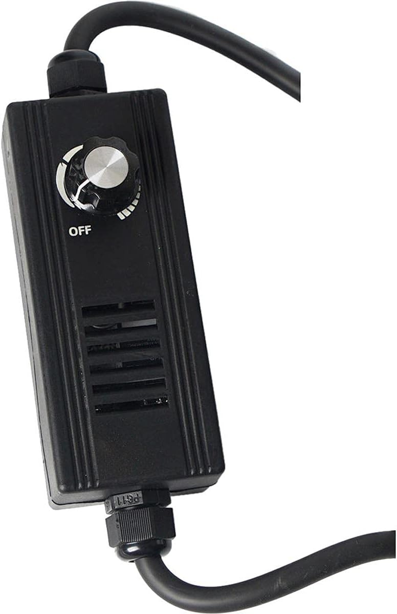 cametv Pro 2000W Fresnel Tungsten Light + Dimmer Built-In Light