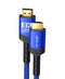 JSAUX HDMI Aluminum Alloy Cable 2M,High-speed HDMI 2.0 for smooth video and audio transfer