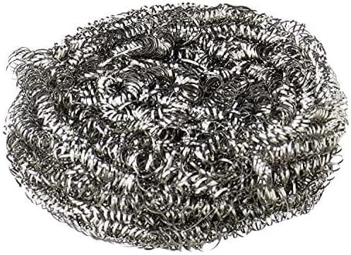 WARITEX Spiral Scourer Set 12g Rust Resistant Silver Made in Egypt