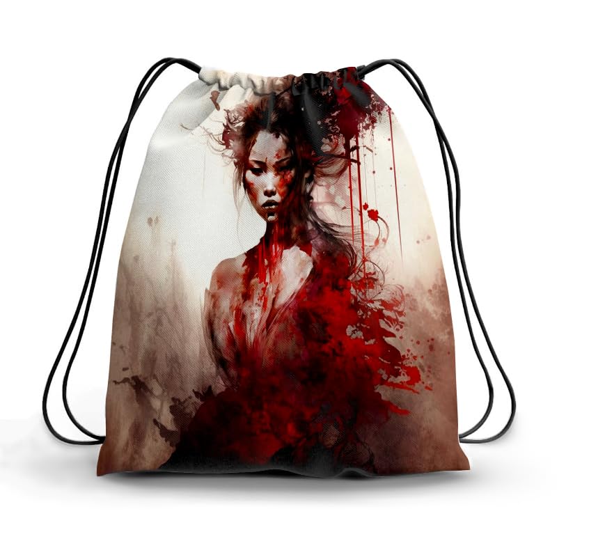TAT DRAWSTRING BAG - 649, MultiColor, Large