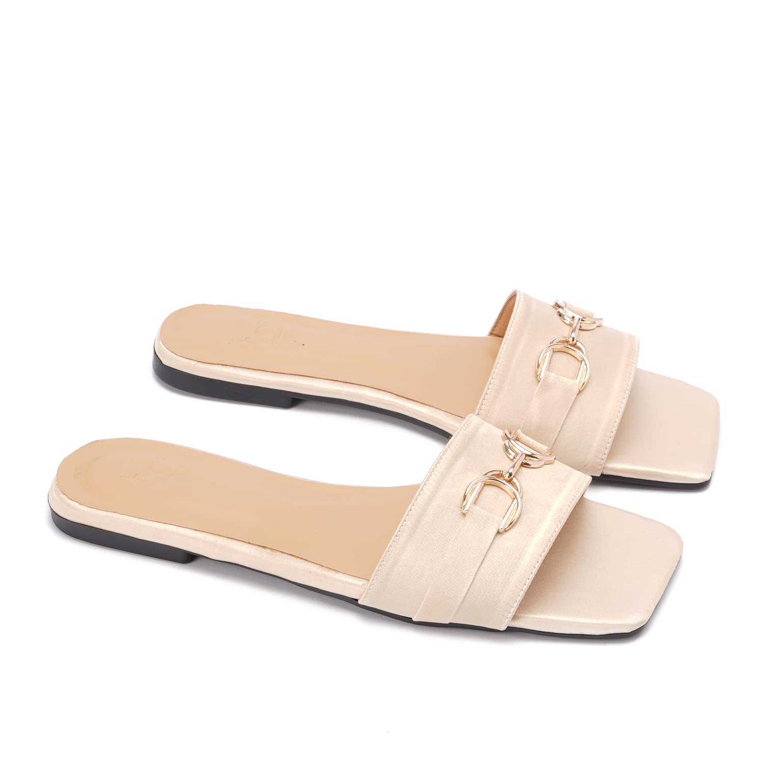 Trust Group womens Chain Slipper Flip Flop