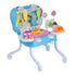 Plastic exquisite cooking car game with car paper and cold drink cup for kids set of 18 pieces - multi color