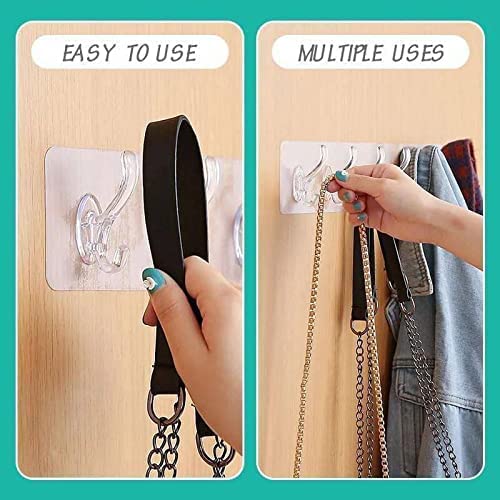 Spaceshoop Silicone Hanging Flexible Silicone Hanger 6 Hooks