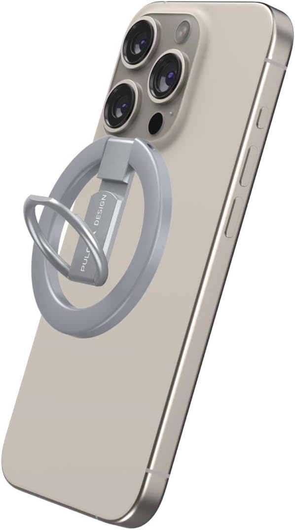 Next Store Premium Metal Ring Holder 360° Rotation Magnetic Phone Mount Silver – Safqqa Egypt