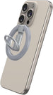 Next Store Premium Metal Ring Holder 360° Rotation Magnetic Phone Mount Silver