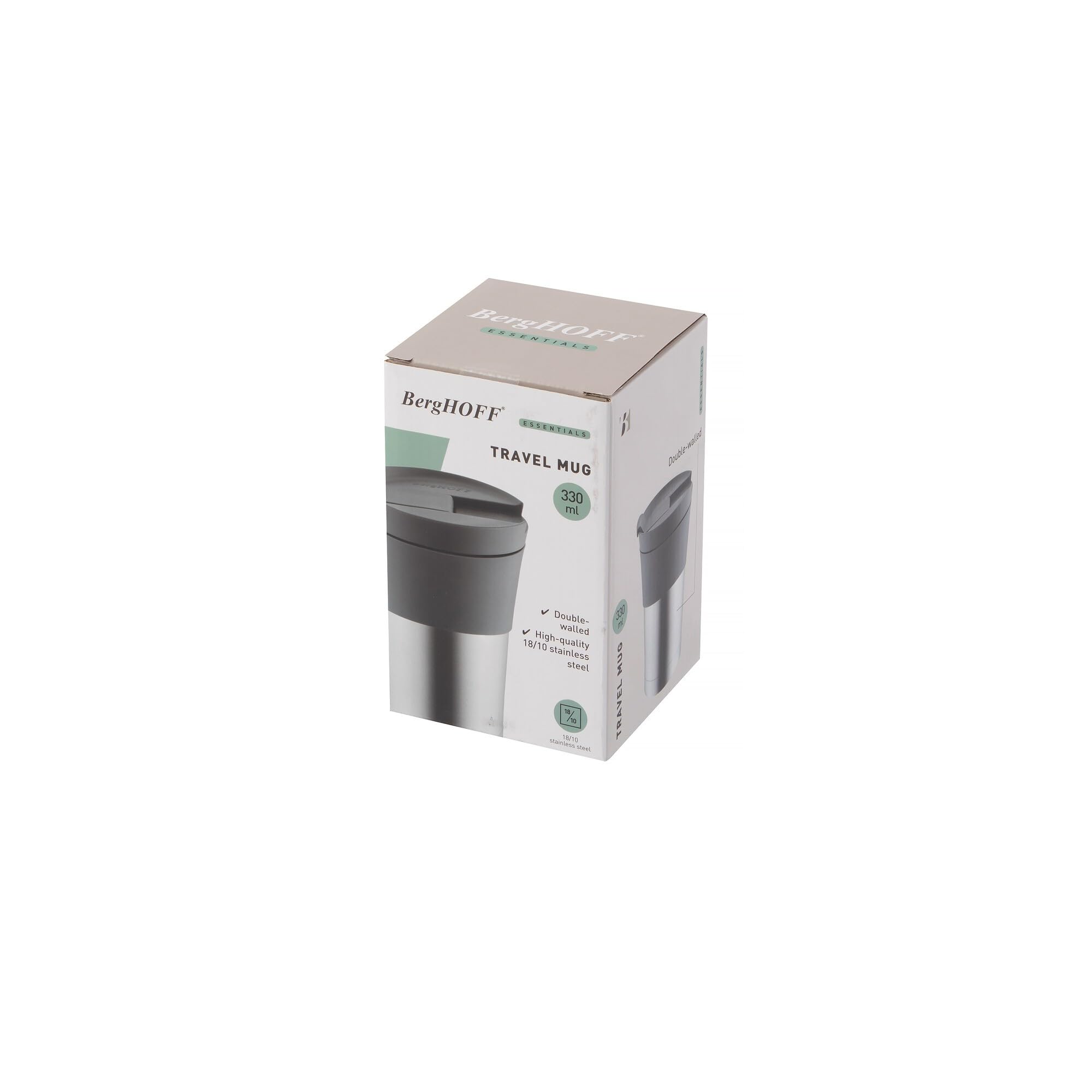 Berghoff - travel mug -300 ml - Grey * Sliver