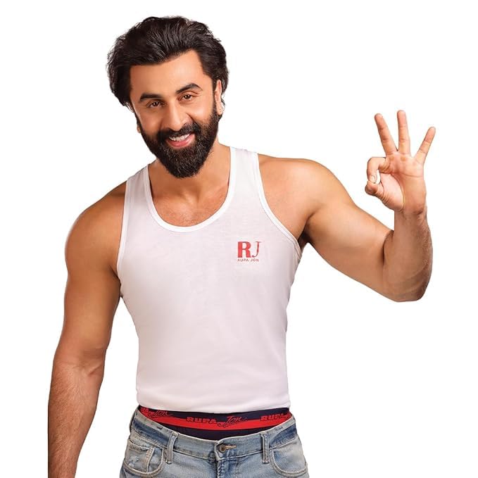Rupa Men’s Cotton Top – Breathable & Comfortable Daily Essential