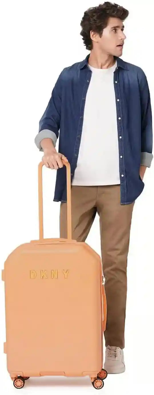 شنطة سفر DKNY قياس 21" مع 8 عجلات دوارة – هيكل ABS+PC (البوكس دامدج ) – Safqqa Egypt