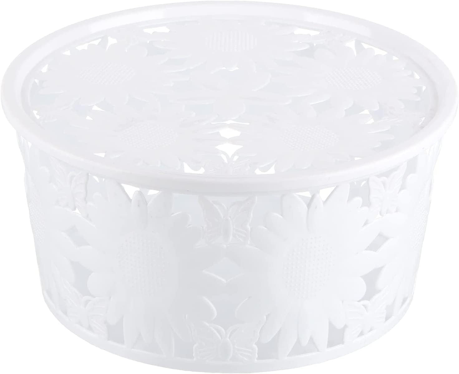 Elyassin Plastic Trash Bins ,22 CM - Safqqa
