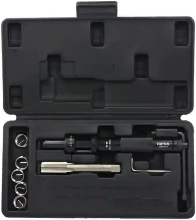 TopTul JGAI1003 Professional Threaded Coil-Insert Repair Kit, Set Of 10