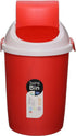 Max Plast Plastic Trash Bin with Swing Lid
