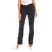 esla_Front Small Pockets Solid Classic Pants - Safqqa