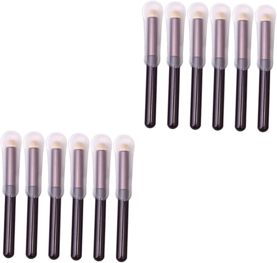 FOMIYES 12-Piece Makeup Brush & Sponge Set