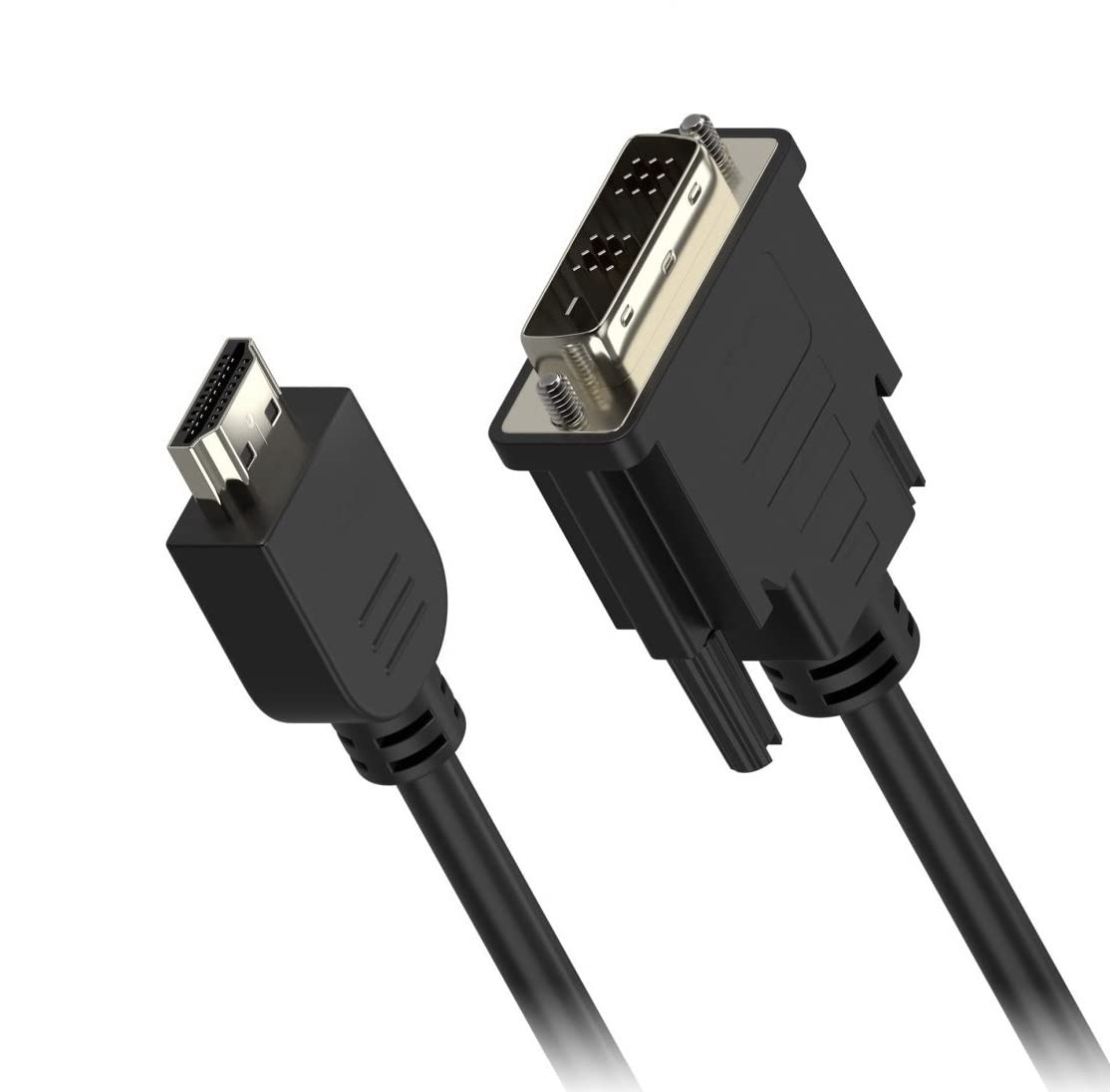 كيندكس kx2591 كابل عرض شاشة من HDMI إلى DVI-D، 1.4 متر - أسود