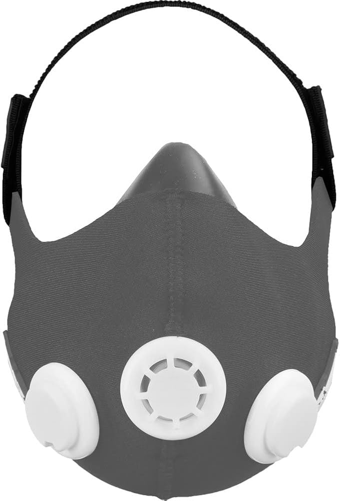 قناع تدريب ELEVATION TRAINING MASK 2.0 مقاس كبير (أكثر من 114 كجم) - بما في ذلك حزام الرأس 