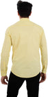 White Rabbit Collar Neck Long Sleeve Shirt for Men - Yellow, X-Large