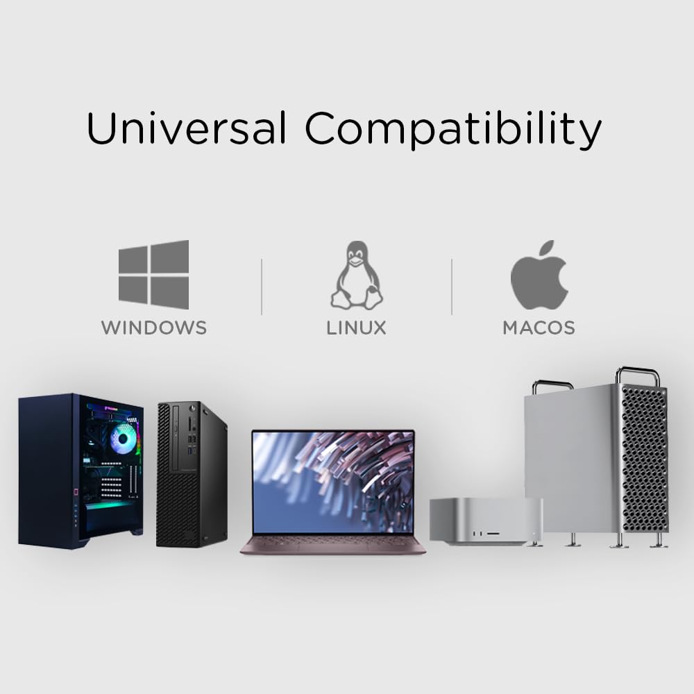 جهاز IOGEAR Peripheral Sharing Switch إمكانية مشاركة أجهزة USB بسهولة بين جهازين كمبيوتر بضغطة زر واحدة.