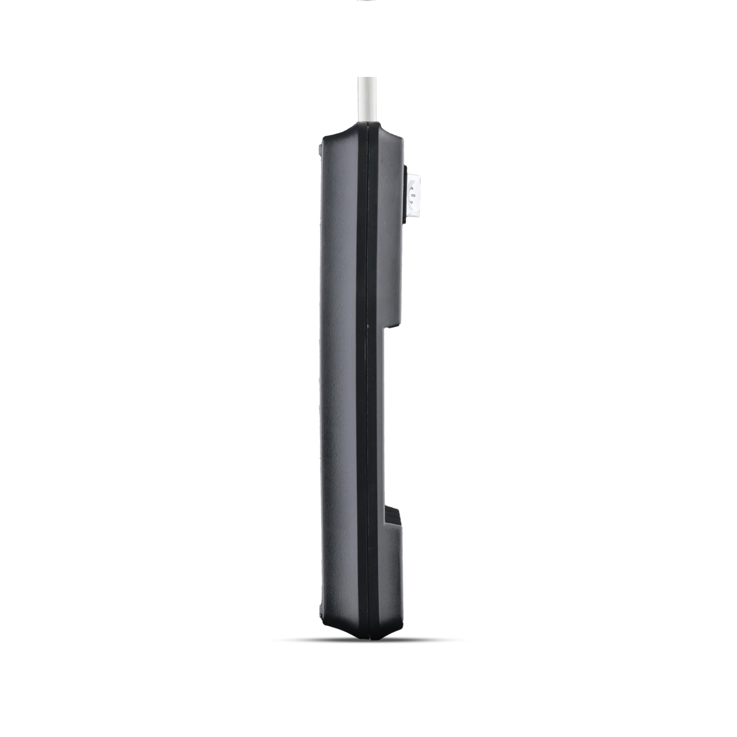 G-Power GP162 Overload Protection Power Strip Containing A Extension Socket And Four EU Ports With 2 Meter PVC Wire 2000 Watt - Black
