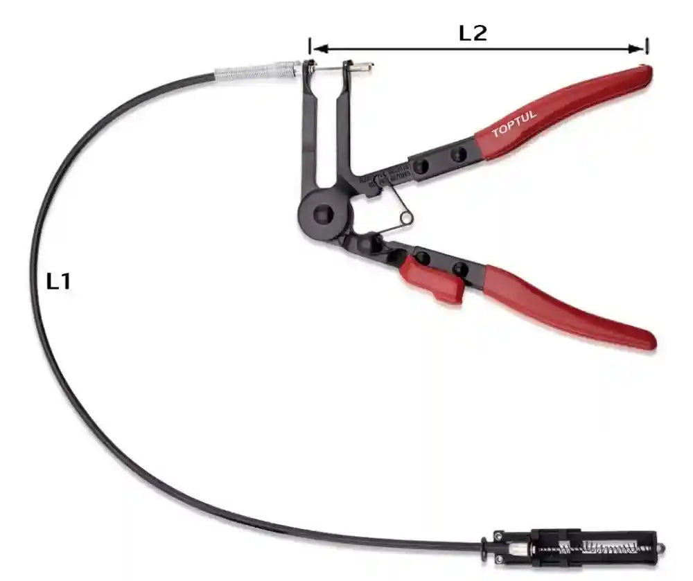 TOPTUL Flexible Hose Clamp Pliers 630 mm