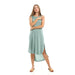JAMILA Women High Low Sleeveless Dress DRESS - Safqqa Egypt