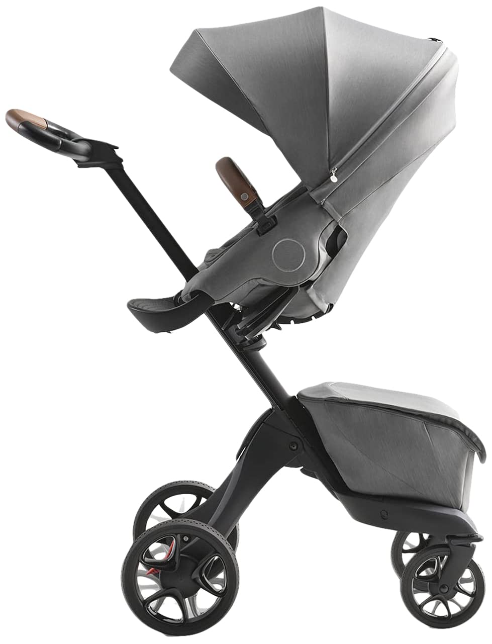 عربة أطفال Stokke Xplory X – فاخرة، رمادي حديث