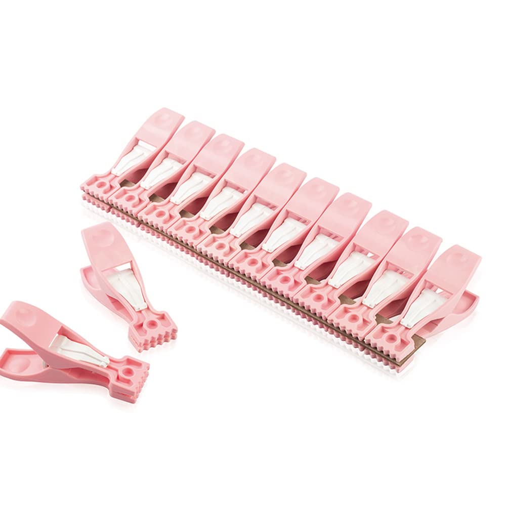 مجموعة مشابك غسيل – 10 قطع متينة للاستخدام اليومي