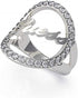 Guess Ring for Women - Silver, 56