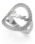 Guess Ring for Women - Silver, 56
