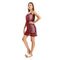 JAMILA Women Plaids Sheer Short Cover Up OUTERWEAR