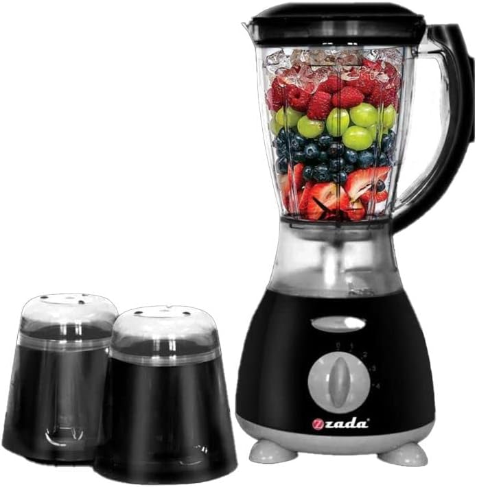 Zada Electric Blender – 400W, 1.5L, Black – Safqqa Egypt