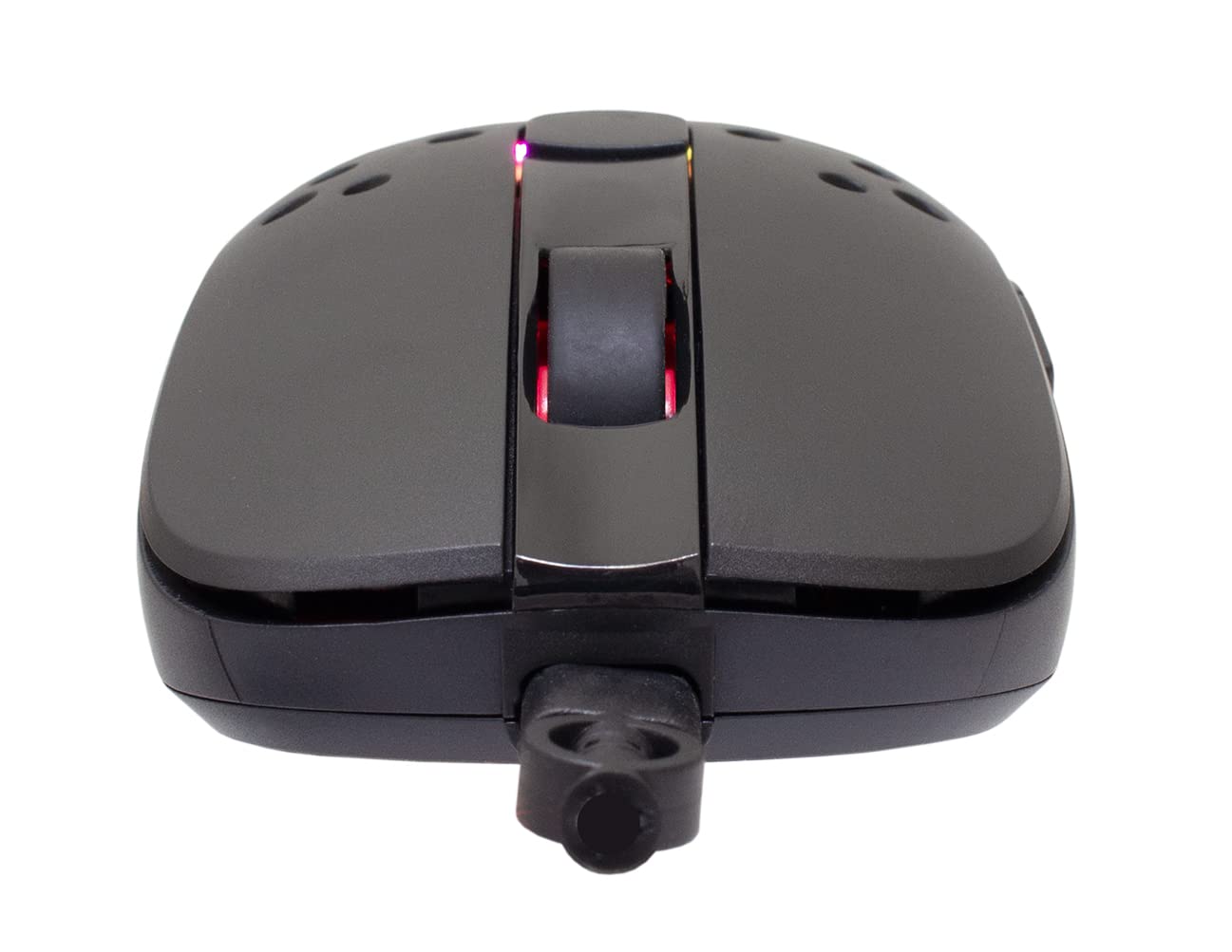 ماوس وايت شارك GM-9004 RGB، 12,000 DPI، USB، أسود تريستان