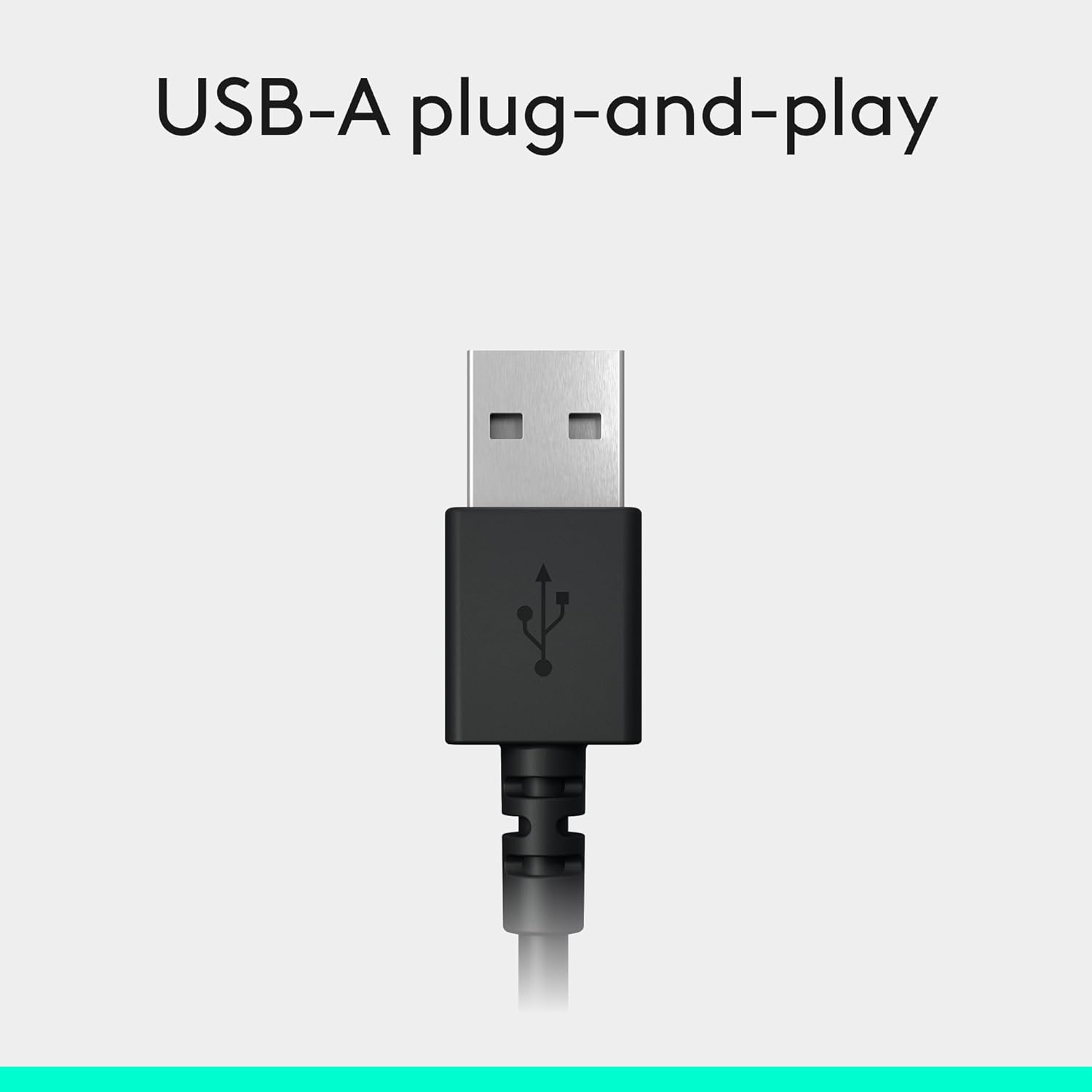 Logitech H390 USB Headset – Clear Sound and Comfortable Design for Work and Calls