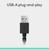 Logitech H390 USB Headset – Clear Sound and Comfortable Design for Work and Calls