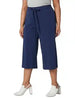 Splash Women’s High-Waist Culotte Pants – Plain Design - Safqqa Egypt