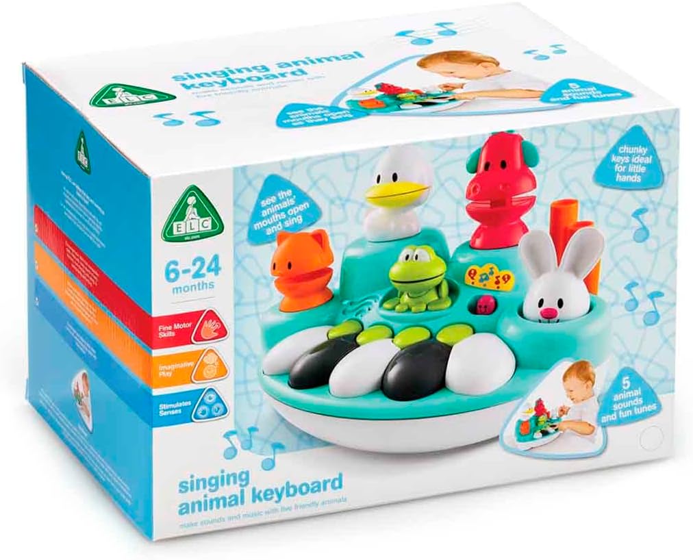 آلات الألعاب الموسيقية من مركز التعلم المبكر وسيلة رائعة لتعريف طفلك بعالم الموسيقى والإيقاع بطريقة ممتعة وتفاعلية. صُممت خصيصًا لتناسب الأيدي الصغيرة وتتميز بألوان زاهية ومواد آمنة