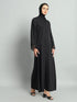Styleville.in Women Abaya with Hijab Arabic Wear Black