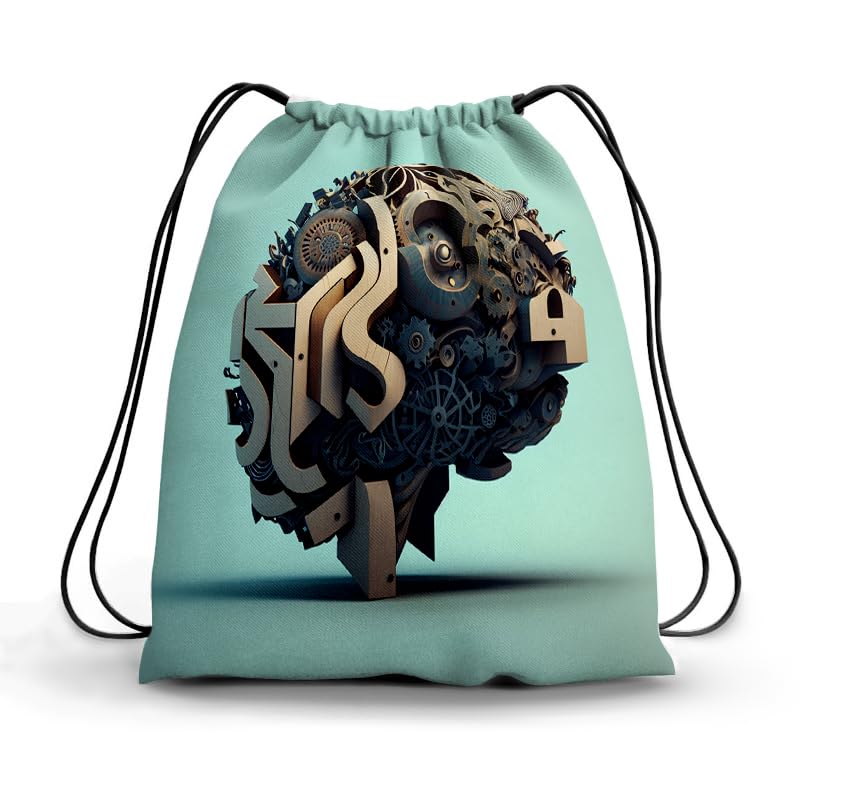 TAT DRAWSTRING BAG - 712, MultiColor, Large