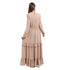 ESLA Plain Long Sleeved Long Dress - Safqqa Egypt