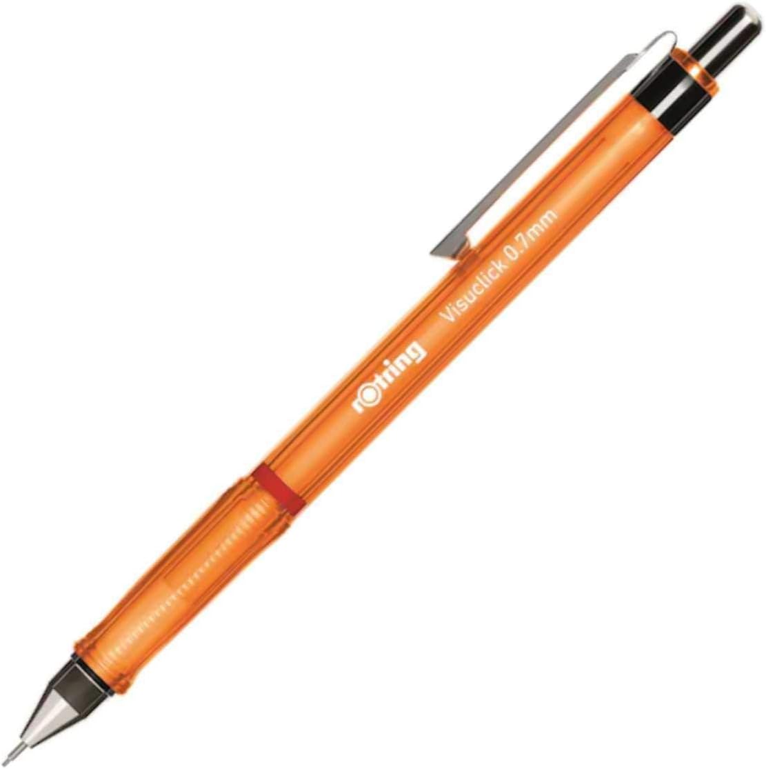 قلم رصاص ميكانيكي Rotring Visuclick 0.7 مم، برتقالي