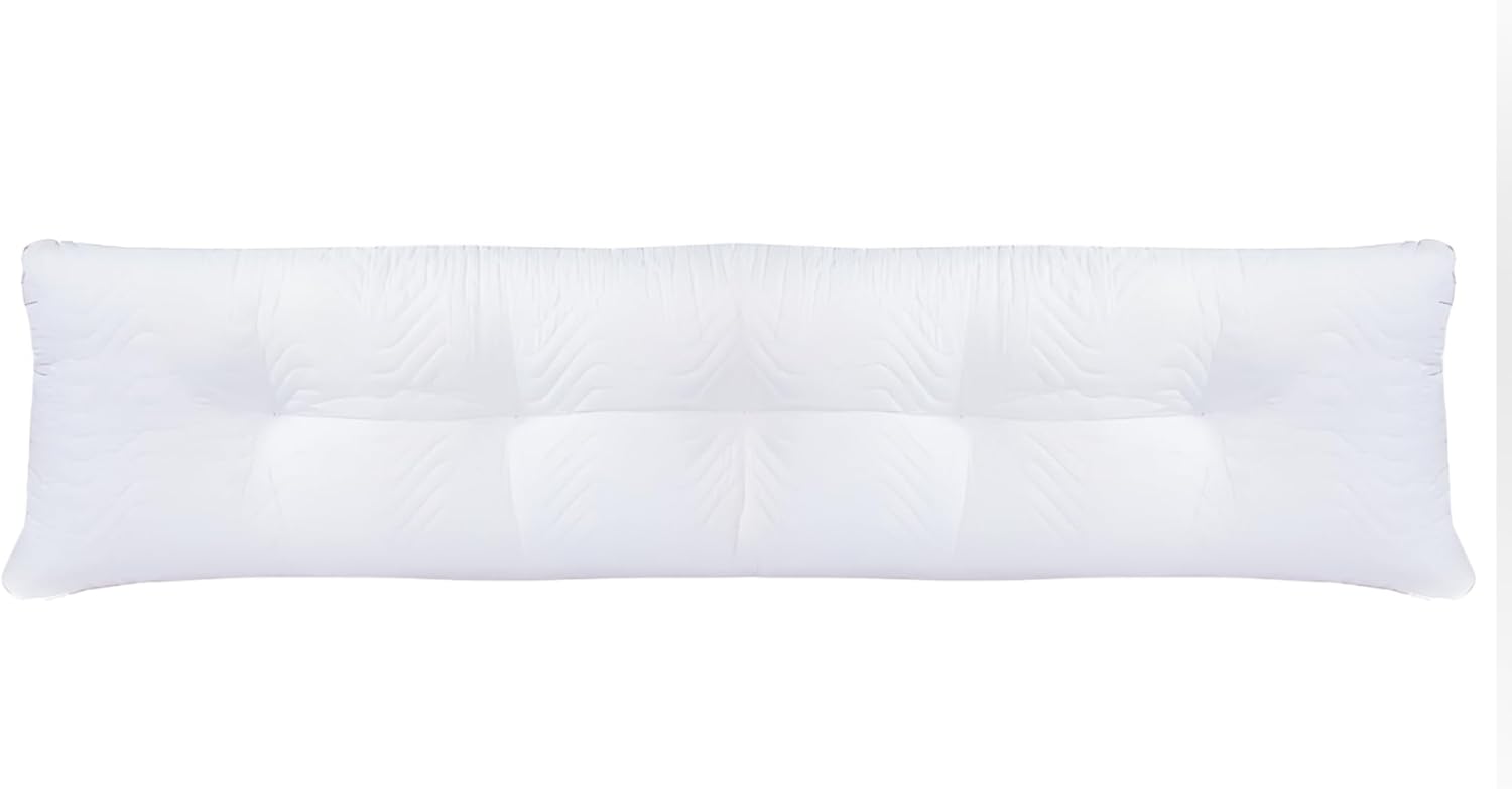 Forbid - Long Microfiber Pillow - White