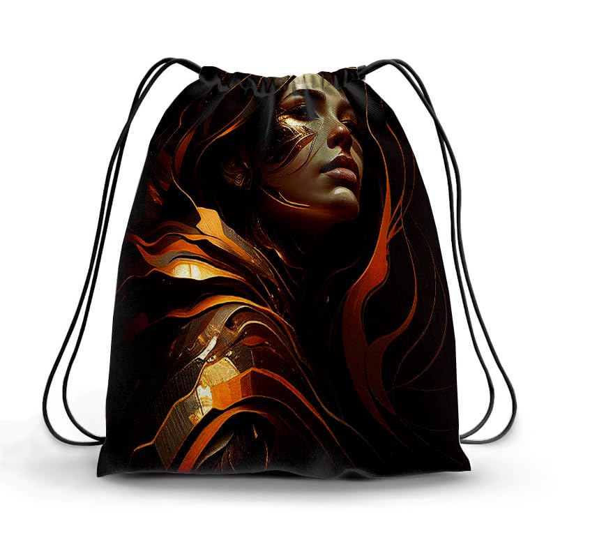 TAT DRAWSTRING BAG - 776, MultiColor, Large